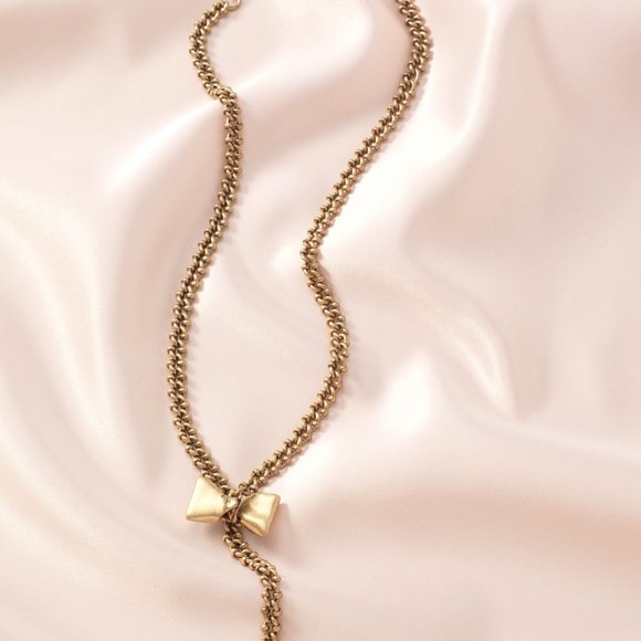 S&D The Lady Bow-Lo Necklace - Picture 2 of 3